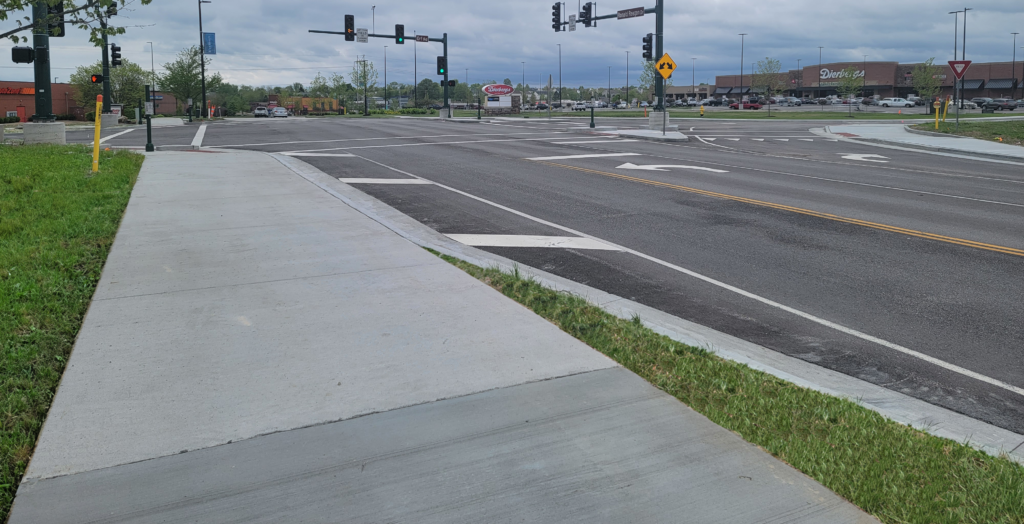 Road shot of Orf Road, Ronald Reagan Drive, & Highway N Improvements Project - Lake Saint Louis, MO