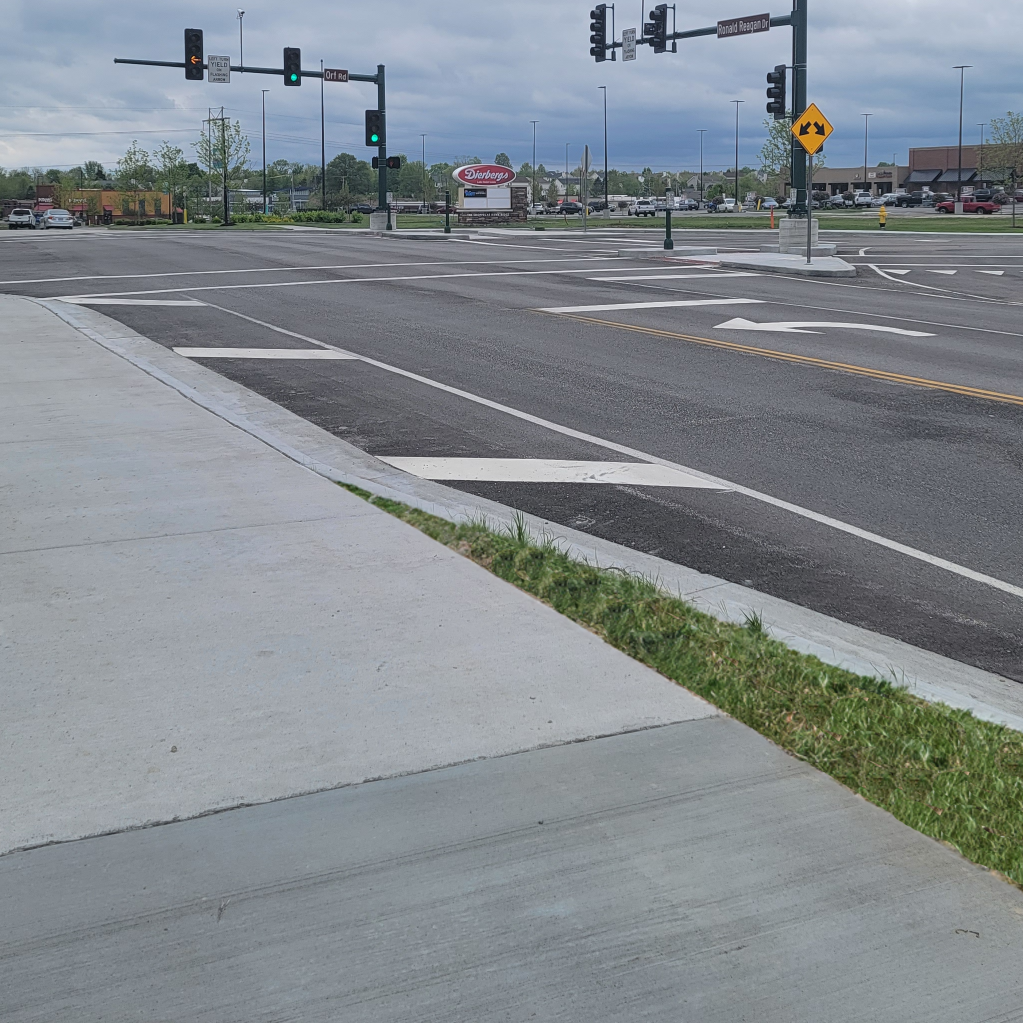 Road shot of Orf Road, Ronald Reagan Drive, & Highway N Improvements Project - Lake Saint Louis, MO